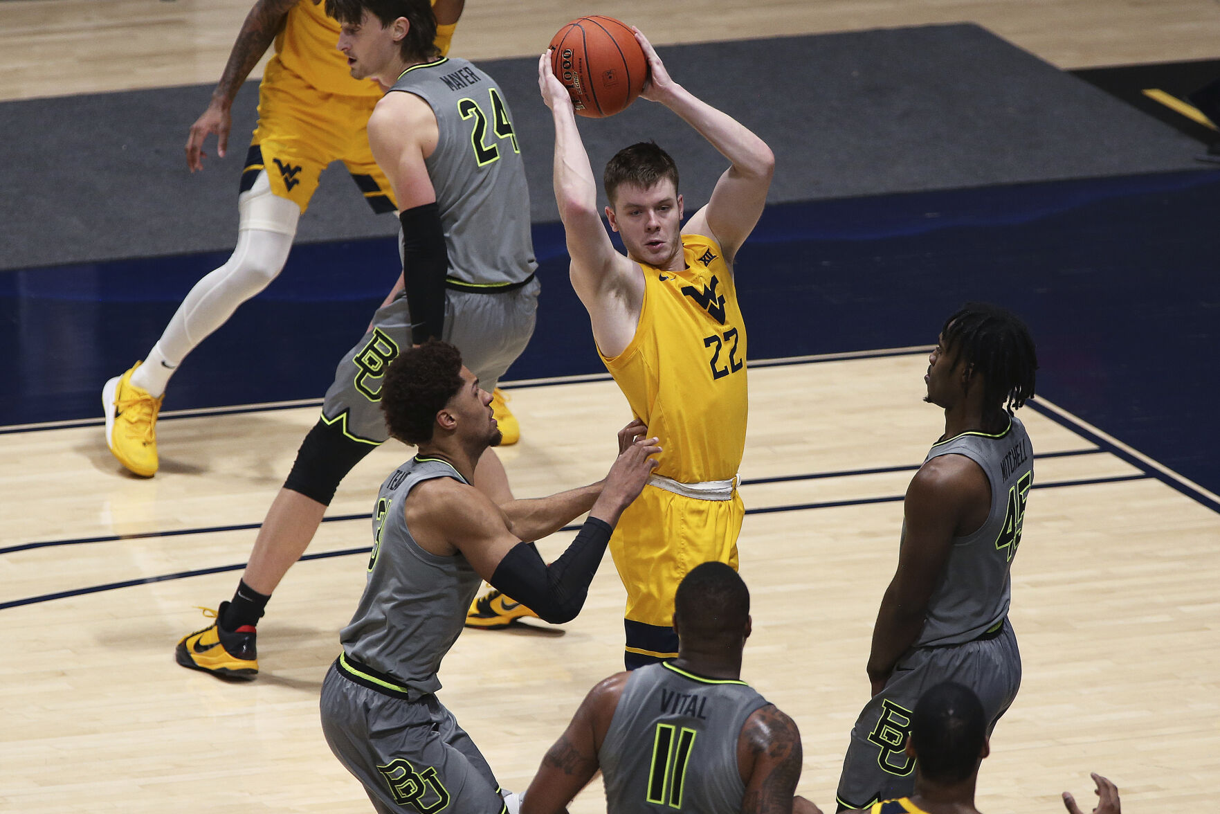 Baylor West Virginia Basketball